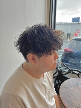 パルトネル(Partner) 波巻きパーマ×ラウンドマッシュ