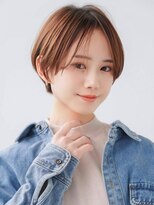アグ ヘアー シブヤ(Agu hair SHIBUYA) 《Agu hair》ナチュラルサイドバングボブ×numberA.ヘアバター