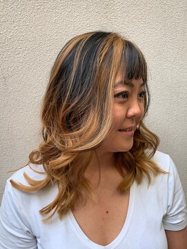 ロンド ルージュ 銀座店(Lond rouge) ハイライト レイヤーカット