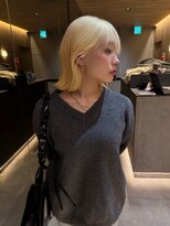 ツムグ(tsumugu)&nbsp;ハイトーンボブ【ボブ・切りっぱなしボブ・ミニボブ】