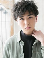 モッズヘア メン 南越谷南口店(mod's hair men)&nbsp;20代30代アースカラースパイラルパーマフェザーマッシュY南越谷