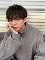 ジーナ 天神(Zina)&nbsp;[ブラックピンパーマ］フェザーパーマ 【メンズサロンZina天神】