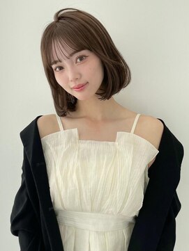 ユーフォリア エヌ 池袋サンシャイン通り店(Euphoria +n) 華やかタンバルモリベージュ艶カラー