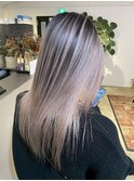 white ash balayage