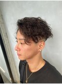 シャドウパーマメンズパーマ/20代メンズパーマ