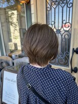 チョコレート(chocolate)&nbsp;髪質改善大人可愛い20代30代40代50代ショートボブ