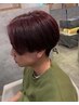 【メンズ】カット+ファーストシャンプー+アフターお流し￥4950 [マッシュ]