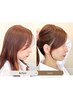 【小顔×印象設計】顔周り特化カット＋似合わせCL＋TR＋頭浸浴￥18150→14600