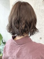 モリオ(morio)&nbsp;・エアリーボブ大人ボブゆるふわパーマニュアンスパーマ30代40代