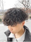 沖縄メンズ波巻きパーマ