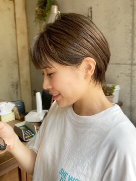 美容室カードル 新小岩店(Cadre) ショート/透明感カラー