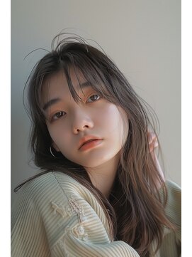 ラナ 新宿(lana) ロング/シースルーバング/似合わせ/【lana hair新宿】