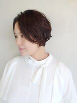 ラトリエコンタン(L´atelier Content)&nbsp;30代40代50代おすすめ　クセを活かしたゆるふわパーマスタイル