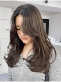 【韓国ヘア】レイヤーカット/顔まわりカット/艶髪/心斎橋