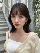 ジーナ 梅田茶屋町(Zina)&nbsp;髪質改善＊オリーブカラーミニウルフ＊美髪【Zina梅田茶屋町】