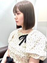ヴィヴィー 福岡天神店(VIVIE)&nbsp;イノアカラー×髪質改善の艶感ボブ