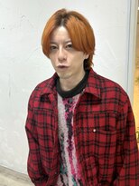 ミッシェル アフロート(michelle afloat) ◆センターパートのテラコッタウルフ◆