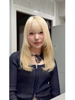 セレーネ ヘアー(Selene hair) ケアブリーチ☆ホワイトブロンド
