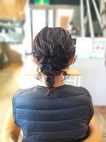 クレップスヘアーヒマワリ(CRE'PS HAIR HIMAWARI)&nbsp;編みおろし