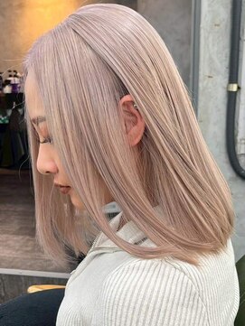 アポロ 横浜駅店(apollo) ブリーチカラー/ダブルカラー/レイヤーカット/髪質改善/men's