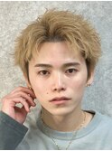 【広島】王道スパイキーショート×ブロンド