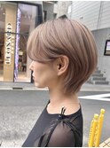 ひし形ショートボブ/ショートヘア/30代/40代/50代/60代/表参道