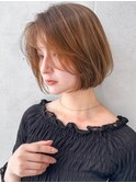 say.イメチェンボブくびれボブハッシュボブモスキーブラウン
