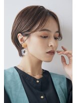 エイチツーオーアヴェダ 渋谷ヒカリエＳｈｉｎＱｓ店 クロードモネＨ２Ｏアヴェダ&nbsp;大人かわいいショート/カーキグレージュ【渋谷/渋谷駅】