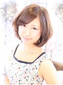 ナチュラルボブ｜ボブヘアスタイル◎20代30代40代50代