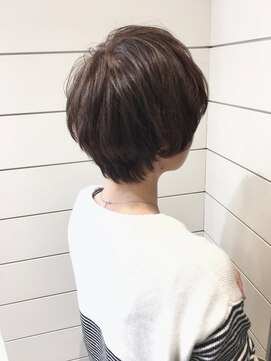 ネオリーブ アンド 渋谷店(Neolive &) 【Neolive & 渋谷店】立体感のある3Dグレージュショート