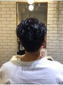 大人のニュアンスパーマショート