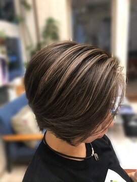 ヘアスタジオ ジュピター(hair studio jupiter) 『ｊｕｐｉｔｅｒ/つくば』シルバーブラウンバイヤージュ