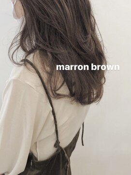 エイチ 梅田(H) marron brown，