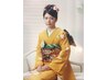 [早割]一日限定3名様☆袴着付け＋ヘアセット￥8990(TEL受付のみ)先生OK♪です