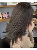 ハイライトグレージュカラー【PAM.恵比寿】