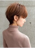 大人かわいいショートヘア/イメチェンショート/30代40代50代
