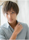 外国人風カラーでイメチェン！シースルーバングウルフS北浦和