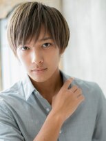 メンズヘア ビーセカンド 草加店(MENS HAIR B-2) 外国人風カラーでイメチェン！シースルーバングウルフS北浦和