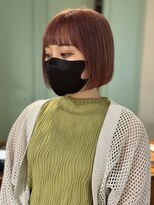 ラべリー 池袋(LOVELEY)&nbsp;マロンピンク　ヘアカラー　【池袋】