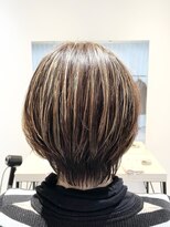 ストフ(stof)&nbsp;大人ショートボブ/ショートレイヤー/ハイライト/ショートカット