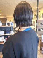 シークスヘアブラウン(SYKTH hair Brown) スタイリング簡単で小顔に！【ヘイリーボブ×顔まわりレイヤー】