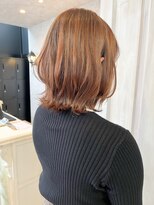 キャアリー(Caary) 福山ミディアムボブ韓国風レイヤーカット巻き髪20代30代小顔前髪