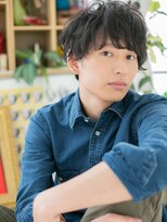 カバーヘア ブリス 志木南口駅前店(COVER HAIR bliss)&nbsp;くせ毛風ランダムパーマ◎黒髪韓国マッシュm3志木20代30代40代