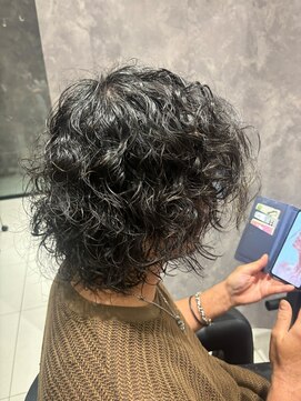 アース 菊名店(HAIR&MAKE EARTH) メンズスパイラルパーマ