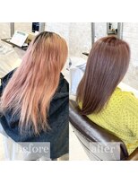 ヴィアスヘアー(vias hair)&nbsp;【ファッション】ピンクベージュ