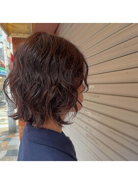 ウタシロイロ(uta shiroiro) ボブパーマ