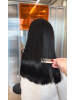 ホネン(honen)&nbsp;ピュアブラック×メテオ髪質改善カラー　薬院/天神/平尾