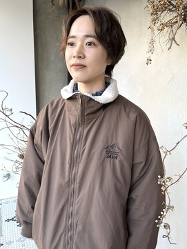 ディレクト(Direct) 《Direct》ナチュラルパーマ×透明感カラー