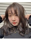 ショコラアッシュ/ナチュラルヘア/透明感カラー/10代/20代/30代