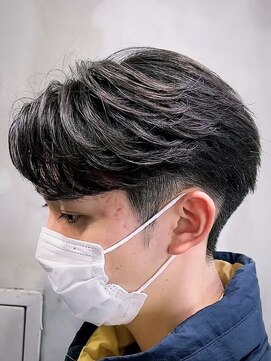 メンズヘアセンス 渋谷(MEN'S HAIR SENSE) 【お客様スタイル】毛流れニュアンスパーマ［渋谷駅/メンズ］
